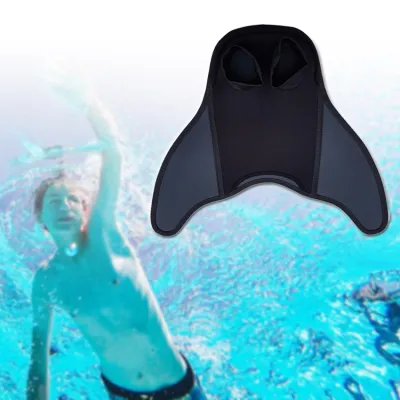 Mermaid Tail Flippers Diving Swim Fins Monofin for Kid Adults Training Fins