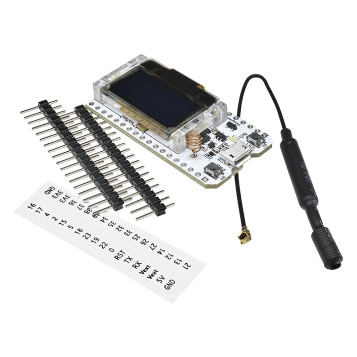 SX1276 0.96 OLED ESP32 Bluetooth Module LoRa Node 868-915MHZ ...