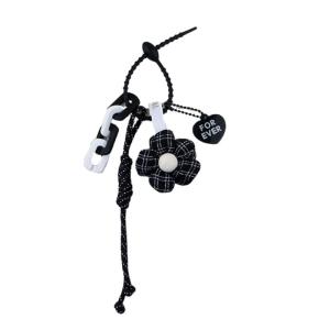 Creative Floral Keyring Bag Decoration Fashionable Key Holder Flower Bags Charm For Trendy And Individualistic Users
