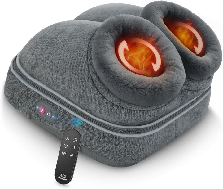 Snailax Shiatsu Foot Massager with Heat, Electrick Foot Massager