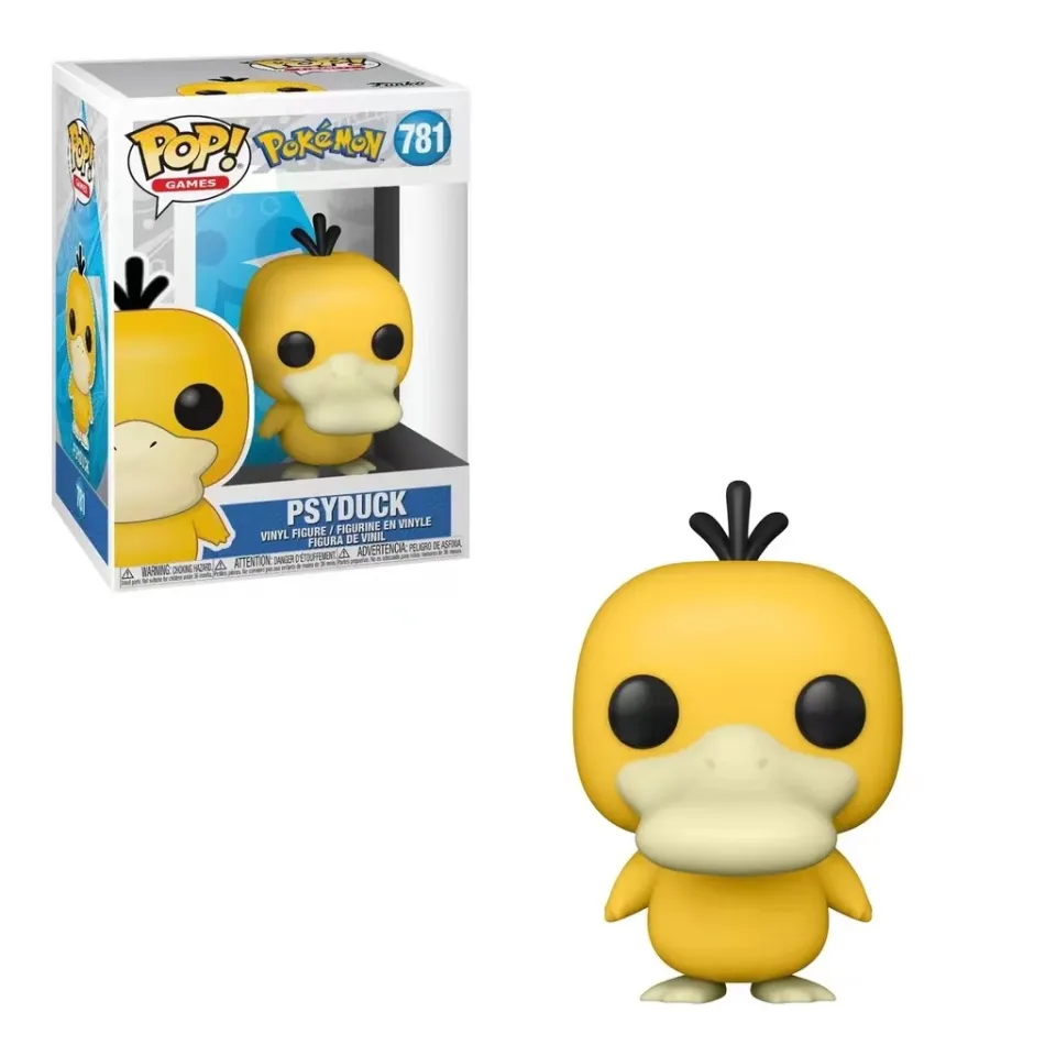 Hi Toy Funko Pop 781 Psyduck Games Pokemon Vinyl Figure Toy Gift