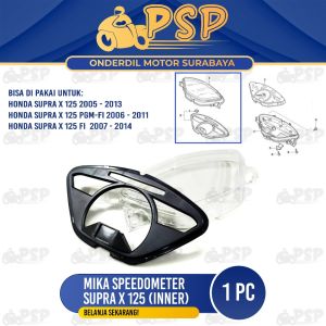 Mika Spido Supra X 125 (+Inner) - Mica Kaca Lensa Cover Spedo Speedometer Honda Supra X 125 Batman