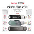 SanDisk iXpand Flash drive 64-256GB  แฟลชไดร์ฟ สำหรับ iPhone iPad ไอโฟน ไอแพด เมมโมรี่ แซนดิส สำรองข้อมูล OTG SDIX60N SDIX70N SDIX90N. 