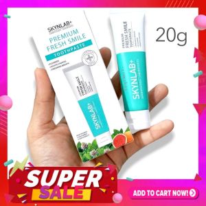 ✅ สีเขียว【Skynlab】ยาสีฟัน【ขนาด20g】สกินแล็บ พรีเมี่ยมเฟรชสไมล์ Premium Fresh Smile Toothpaste