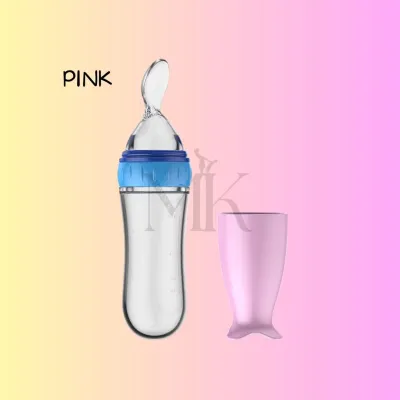 Mums K Baby Soft Silicone Squeeze Spoon Feeder 90ml Puree CELERAC | Sudu Lembut Makanan Bayi