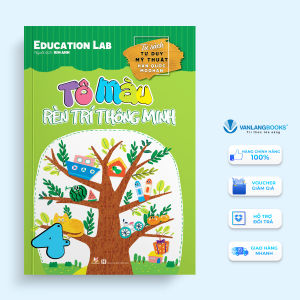 Sách - Tô Màu Rèn Luyện Trí Thông Minh Tập 4-Vanlangbooks