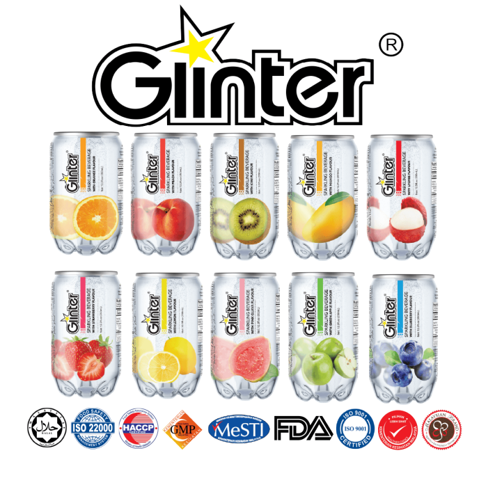 Halal Glinter Sparkling Beverage / Soft Drinks / Carbonated Drinks