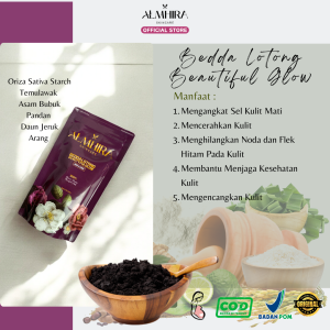 ALMAHIRA SKINCARE BEDDA LOTONG BEAUTIFUL GLOW-SCRUB TUBUH-LULUR TUBUH-MENGANGKAT SEL KULIT MATI