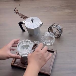 1pc Universal Coffee Tamper Rotary Powder Dosing Ring ABS Food Grade Espresso Tool Moka Pot Leveler Coffee Distributor