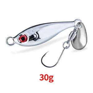 Bite 5g-40g Fishing Lures Metal Jig Bass Sequins Long Shot Fishing Lure Baits Hard Spoon Bait Jig Lure