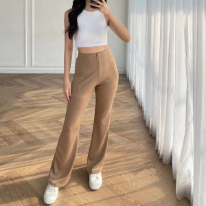 Flare Pants - Highwaist Flare Pants - Celana Kulot Highwaist Panjang Cutbray Wanita