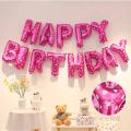 Bóng chữ Happy Birthday, bóng chữ sinh nhật HPBD. 
