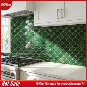 【COD】🔥🔥🔥 Self Adhesive 3D Wall Stickers for Home Decor Waterproof PVC Imitation Tile Design Easy Installation for Kitchen Bathroom Wall Art