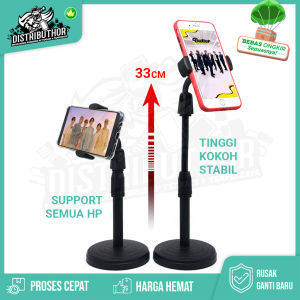 Dudukan Hp UNIGER Holder tempat senderan penyangga ponsel di meja stand handphone tinggi kuat kokoh