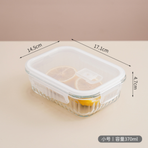 กล่องแก้ว กล่องอาหารแก้ว กล่องถนอมอาหาร สามารถใช้กับตู้เย็น ไมโครเวฟ เข้าเตาอบได้ ทนความร้อนสูง