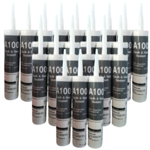Keo Silicone A100-25 Lon Hộp= 25 lon/300ml Mầu trắng sứ