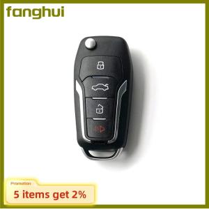 fanghui 433mhz Car Remote Control Key Smart Electric Garage Door Replacement Cloning Cloner Copy Remote 4 Channe