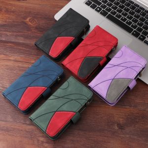 เคสหนังฝาพับสำหรับ Apple iPhone 11 12 13 Pro Max 12 13 Mini 6 6S 7 8 Plus SE 2020 2022 X XR XS Max พร้อมช่องใส่บัตร9ช่องกระเป๋าสตางค์แบบมีซิปกระเป๋าโทรศัพท์ฝาปิด