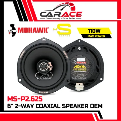 CARACE MOHAWK Plug & Play OEM 6 inch 2-Way Coaxial Speaker Front Rear Perodua Axia Alza Myvi Bezza OEM Speaker Kereta PNP Proton Iriz Persona M5-625P2