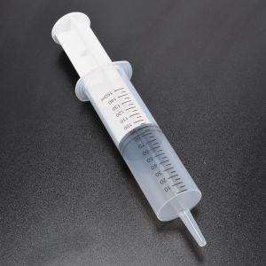 150ml Animal Measuring Syringe With Long Tip for Filling Tubes or Hydroponic or Pet Feeding