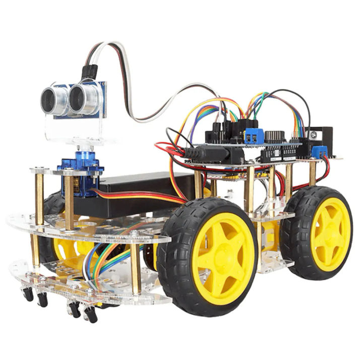 Smart Automation Robotics Car Kit For Arduino Programming Robot Project ...