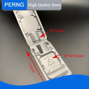[PERNG] Tehe 10pcs CPU Clamshell Tray Box AMD Case Holder Protection For AMD AM2 AM3 FM1 FM2
