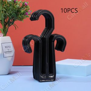 Shoes Drying Racks Multi-purpose Hanger Space Saving Slipper Double Hooks Supermarket Shelf Hook 10pcs