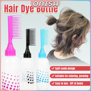 Onisa 170ml Hair Dye Applicator Bottle With Root Comb Brush Salon Hair Coloring Styling Tool
