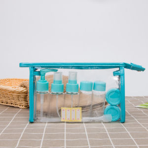Travel Bottles KitPortable Toiletry Containers SetClear Flight Size Cosmetic Containers