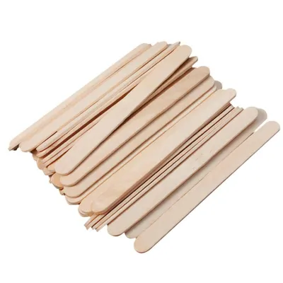 [HCM]Que Kem Gỗ 1Kg - Túi 900 Que (12.5 x 1Cm) dùng làm các sản phẩm handmade như nhà cửa mô hình đồ chơi từ gỗ