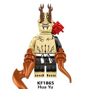 Jujutsu Kaisen Japanese Anime Itadori Yuji Geto Suguru Hua Yu Mini Action Building Block Figure Toy KF6179