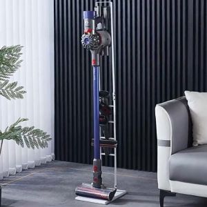 SJORAGE Universal Vacuum Cleaner Stand Holder Freestanding Cordless Vacuum Storage Rack No Drilling Floor Stand Organizer for Dyson and Most Brands