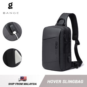 Bange Hover USB Multi Compartment Big Capacity Light Anti Theft Pocket Ipad Outdoor Business College Travel Sling Bag
