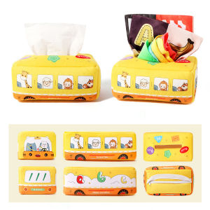 Baby Toys 6 to 12 Months Montessori Toys Early Learning Baby Tissue Box Sensory Play for Toddlers Educational Development STEM Toys