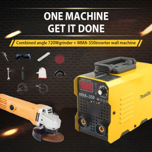2-piece set 720W/780W/850W electric angle grinder + MMA-350 inverter welding machine and accessories set
