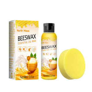 North Moon Eelhoe Furniture Polishing Wax Natural Beeswax Polisher Waterproof  Wear Resistant Maintenance Wax Solid Wood Brightening Furniture Polishing Seasoning  Beeswax Household Furniture Care Cleaning Wax