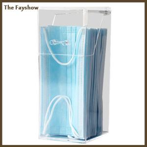 [The Fayshow] กล่องเก็บหน้ากากกล่องทิชชู่เปียกที่ใส่กระดาษทิชชู่เปียกที่ใช้ในครัวเรือนกันฝุ่นกล่องทิชชู่พร้อมฝาปิดดีไซน์ในครัว