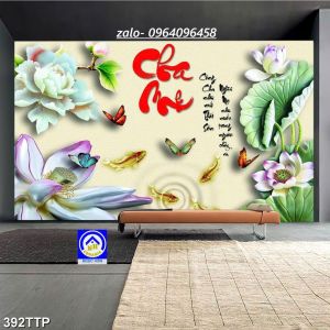 Tranh gạch 3d ốp nhà mồ - MCC43