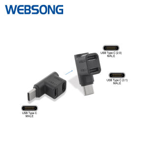 Connector USB Type C Male to 2x USB Type C Female USB 2.0 USB3.1 WEBSONG