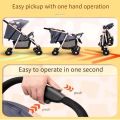 Newborn Baby Stroller Baby Girl For Baby Boys Can Sit Recline Foldable Lightweight Baby Stroller. 