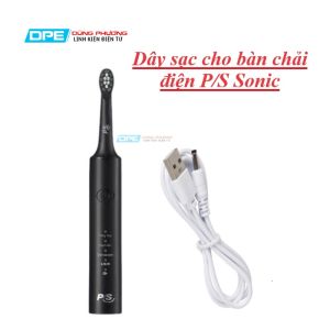 Dây Cáp sạc USB cho bàn chải điện P/S Sonic sử dụng cổng sạc 3.5mm.