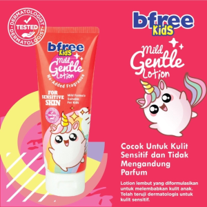 Bfree Kids  Lotion 100ml Bodycare Anak | Perlindungan UVA/UVB Bebas Parfum Sunscreen Lotion SPF 30+
