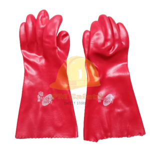 Sarung Tangan Karet Rubber PVC/ Sarung Tangan PVC untuk Kimia 14 inch Murah
