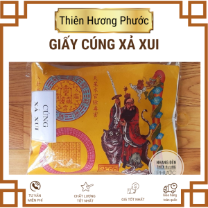 Giấy cúng giảm bớt vận rủi có giấy vuốt