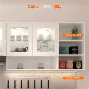 Cubic Kitchen Set Minimalis / Kabinet Dapur Atas / Rak Dapur Atas / ELENA CLARA KSA