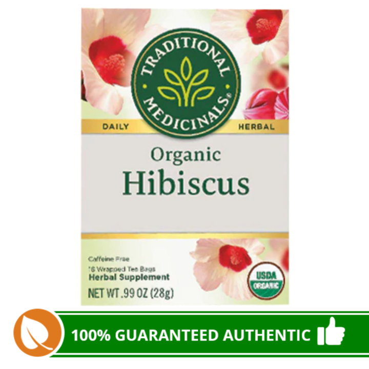 Aazon.co : Traditional Edicinals Organic, Hibiscus Tea - Supports