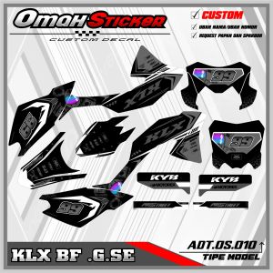 DECAL STIKER KLX BF  G SE - DECAL KAWASAKI KLX BF PREMIUM SEMI FULL BODY.ADT.010
