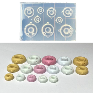 Bánh Rán khuôn khuôn silicon để làm kẹo sô cô la Muffin mousses bánh nướng tự làm đồ thủ công