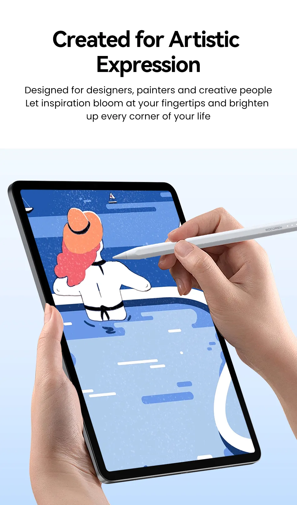 Stylet iPad Pro – Précision et Performance pour Artistes et Professionnels ✍️📱