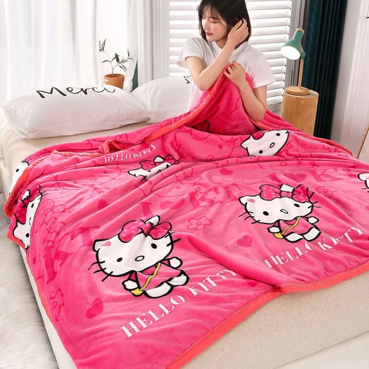 【iROOM】Microfiber Character Flannel Blanket Kumot Auti-Static